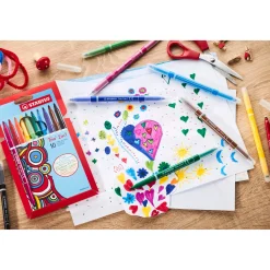 Stabilo trio viltstiften 10 stuks