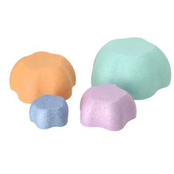 Stapblokken Jipy Discover 4 stuks pastel kleuren