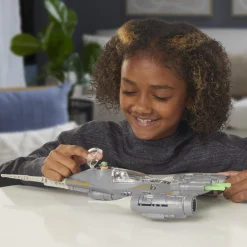 Star Wars 10cm Epic Hero Series N1 Starfighter With Mando & Grogu