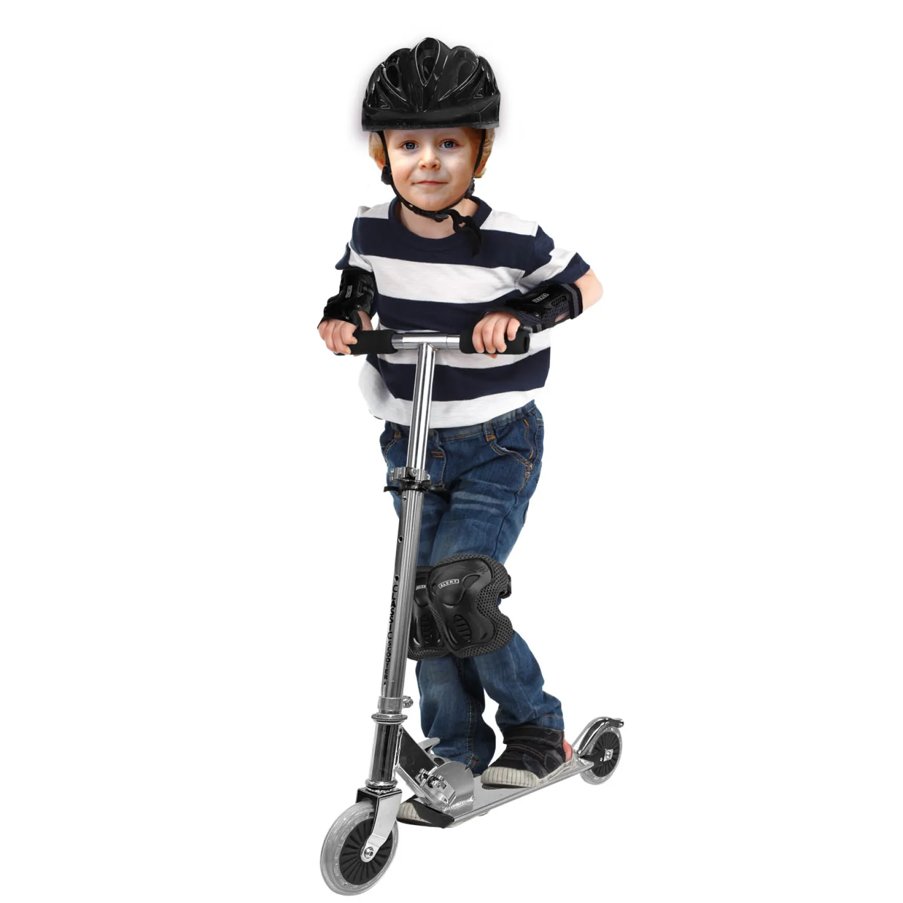 Step Scooter Aluminium Black