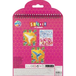 Sticker op Nummer Boek 12 Designs 2 Assorti 24x 20