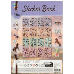 Stickerboek A4 Horse collection 16 pagina's en 900 + stickers