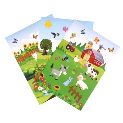 Stickers A5 Boerderij 3 Vellen