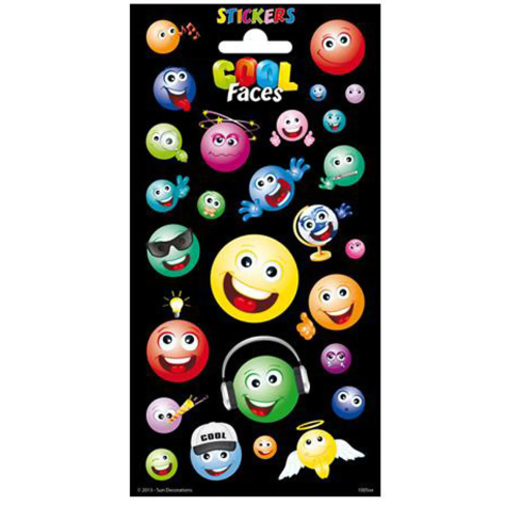 Stickers Cool Faces