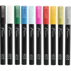 Stiften acrylic markers 10 stuks 25x15x2 cm