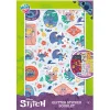Stitch a5 glitter stickerset 8 stuks