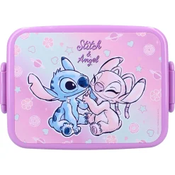Stitch En Angel Lunchbox Let's Eat