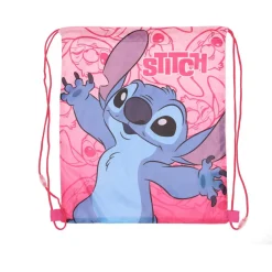 Stitch gym-zwemtas roze 40x35 cm