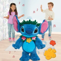 Stitch pluche 38 cm dansen en zingen