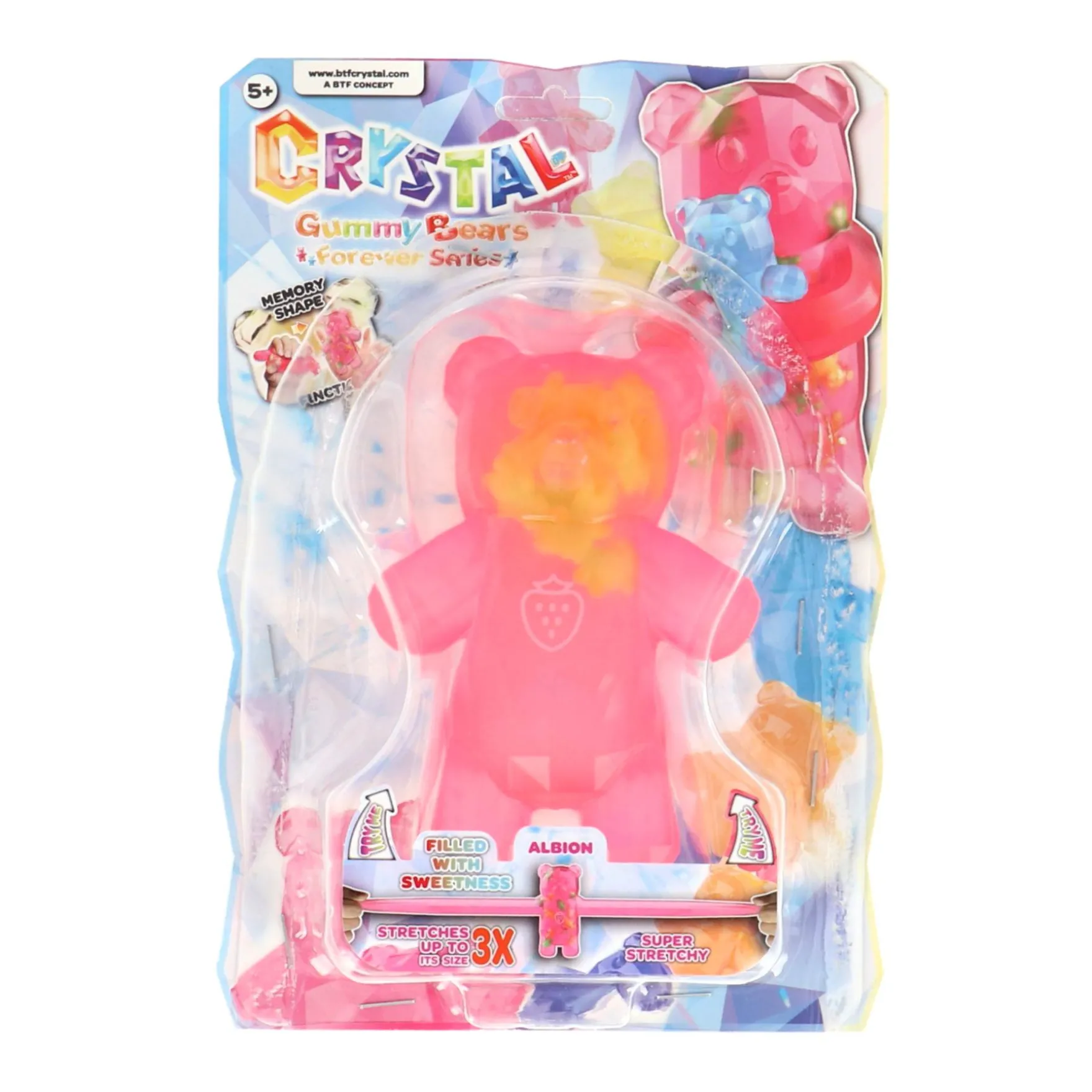 Stretchapalz Crystal Gummy Bear willekeurige kleur