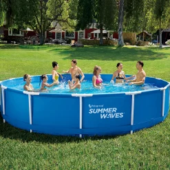 Summer Waves Zwembad Active Frame 457 X 84 cm + filterpomp