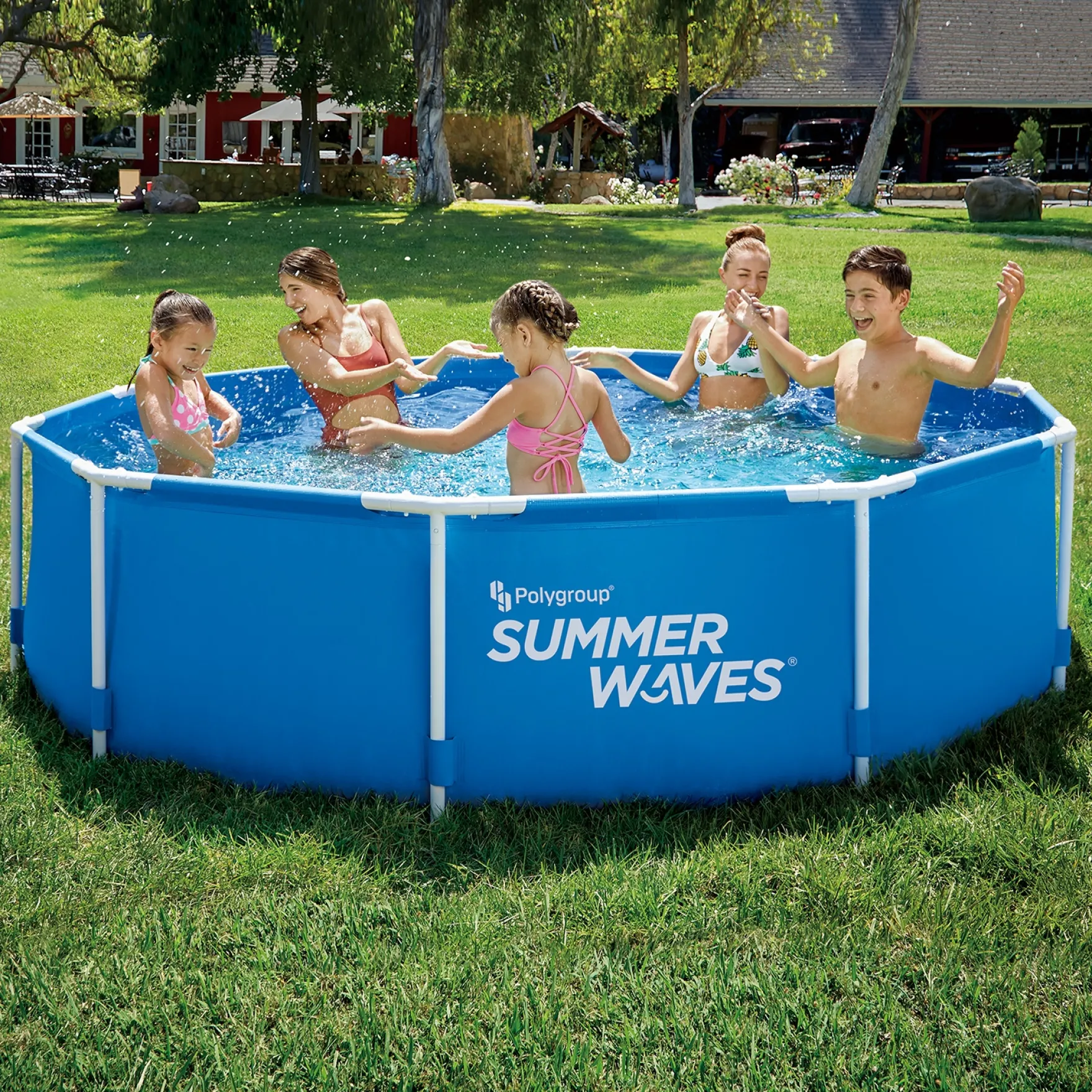 Summer Waves Zwembad Active Frame 305 X 76 cm + filterpomp