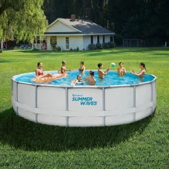Summer Waves Zwembad Elite Frame 549 X 132 cm + filterpomp