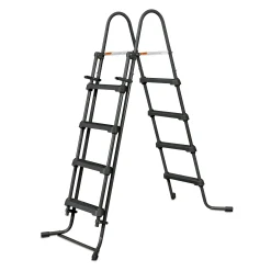 Summer Waves Zwembad Elite Frame 488 X 122 cm  Dark Herringbone + filterpomp