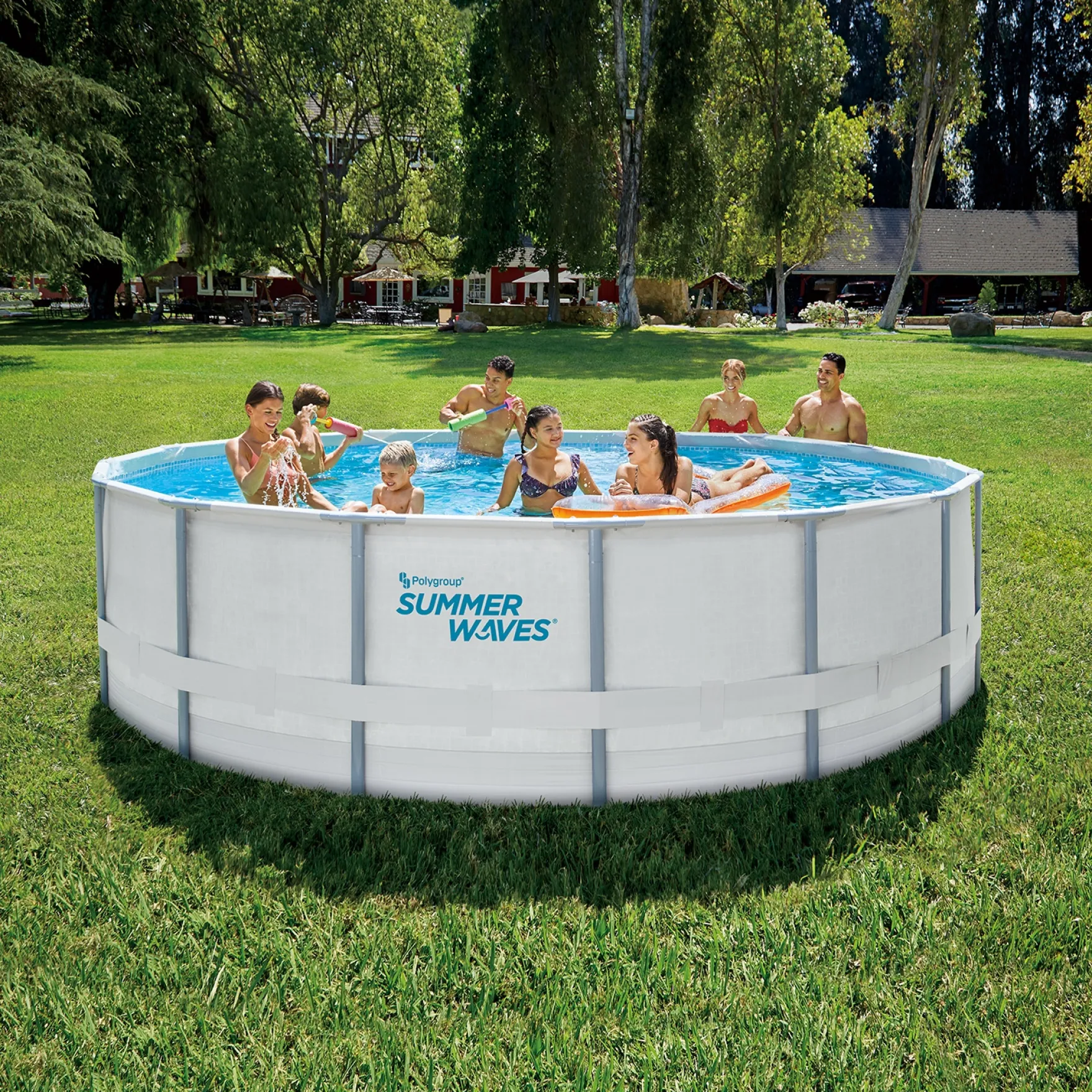 Summer Waves Zwembad Elite Frame 488 X 122 cm + filterpomp