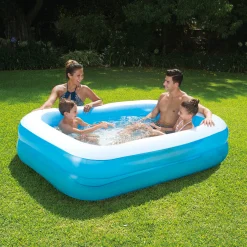 Summer Waves Zwembad Familie 2-Rings Transparant 200 X 150 X 51 cm