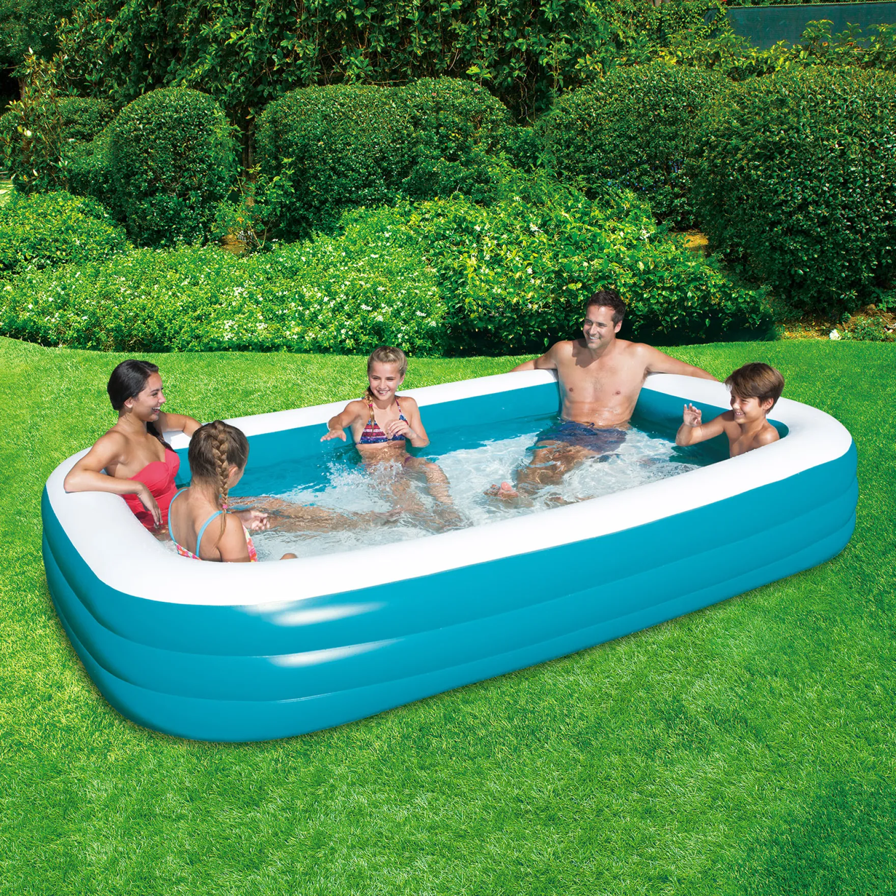 Summer Waves Zwembad Familie 3-Rings 305 X 183 X 56 cm