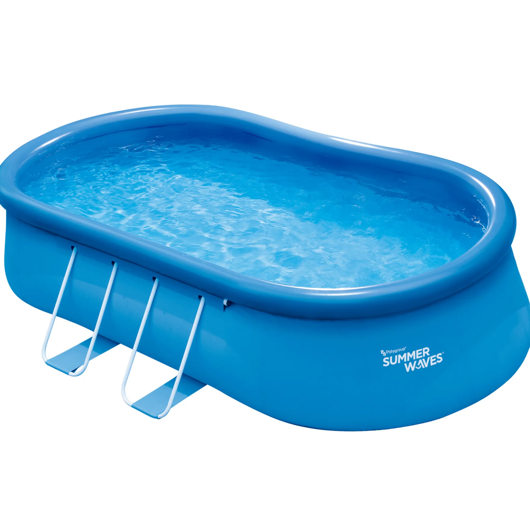 Summer Waves Zwembad Quick Set Oval 457 X 305 X 107 cm + filterpomp