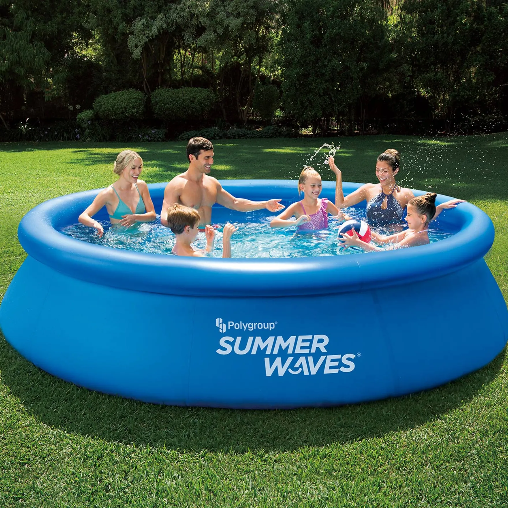 Summer Waves Zwembad Quick Set 366 X 76 cm + filterpomp