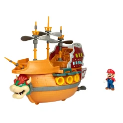 Super Mario bowser luchtschip speelset 6,5 cm