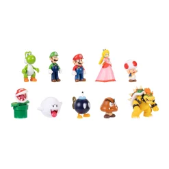 Super Mario figuren vrienden en vijanden 6,5 cm  10-pack