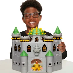 Super Mario mega kasteel bowser met figuurtje 6,5  cm