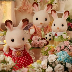 Sylvanian Families 5655 Chocolade Konijn Familie