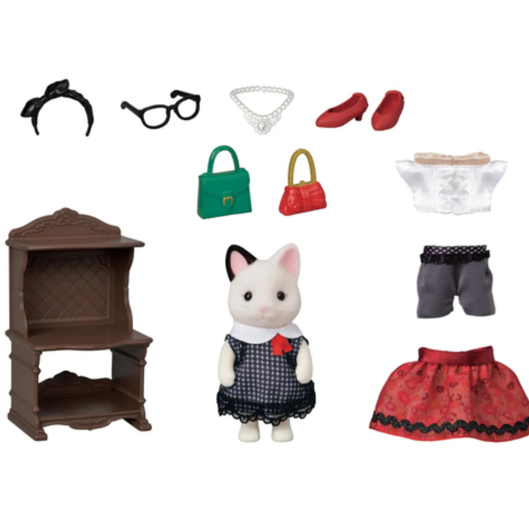 Sylvanian Families 5462 Modespeelset- Tuxedo Kat