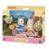 Sylvanian Families 5637 Tandem Fiets Husky Zus en Broer