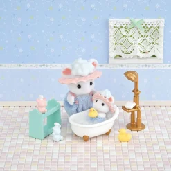 Sylvanian families bubbel badtijd broer zus