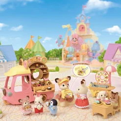 Sylvanian families dip dip donut wagen
