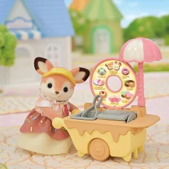Sylvanian families dip dip donut wagen