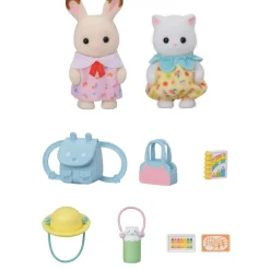 Sylvanian Families Duo Peutervriendjes Samen  Wandelen