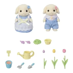 Sylvanian Families Tuin En Bloemen Hangoorkonijn Broer&Zus