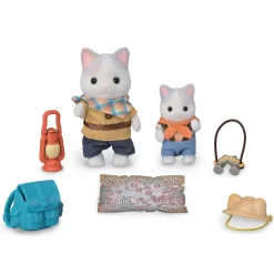 Sylvanian Family 5763 Duo avonturiers latte kat Broer En Baby