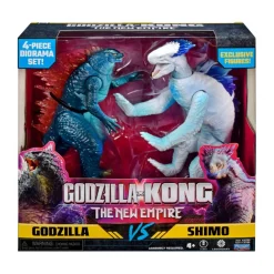 The new empire 15 cm Godzilla versus Shimo 2-pack
