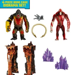 The new empire 15 cm Kong versus Skar King 2-pack