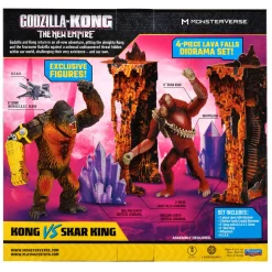 The new empire 15 cm Kong versus Skar King 2-pack