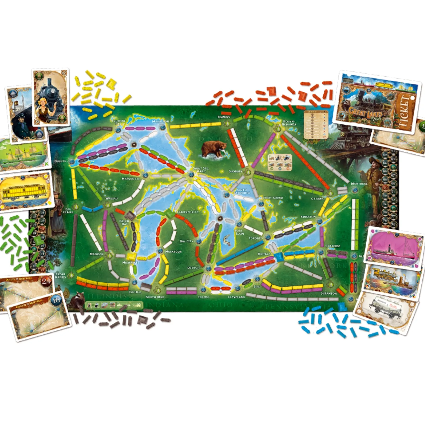 Ticket To Ride: Rails & Sails NL - Bordspel