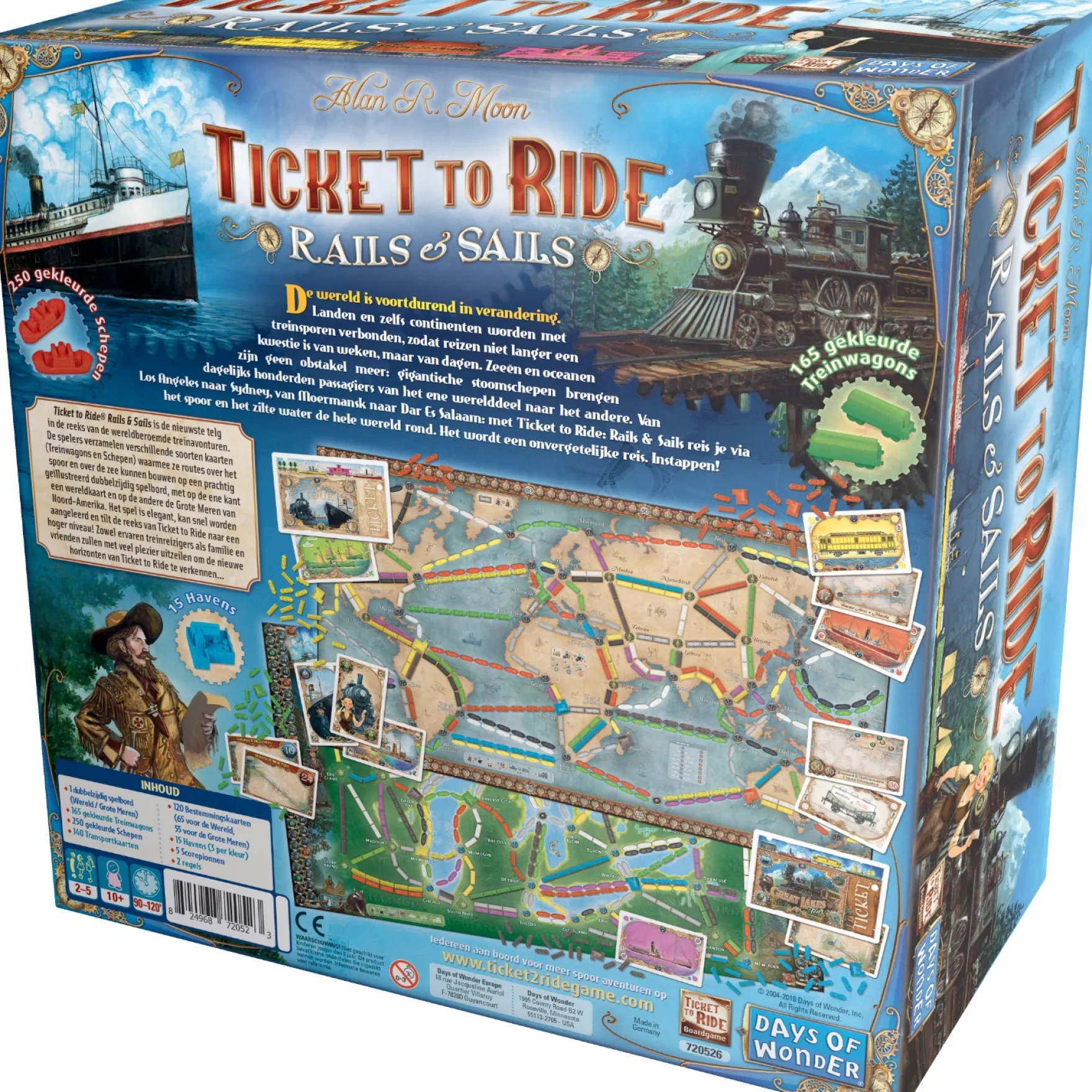 Ticket To Ride: Rails & Sails NL - Bordspel