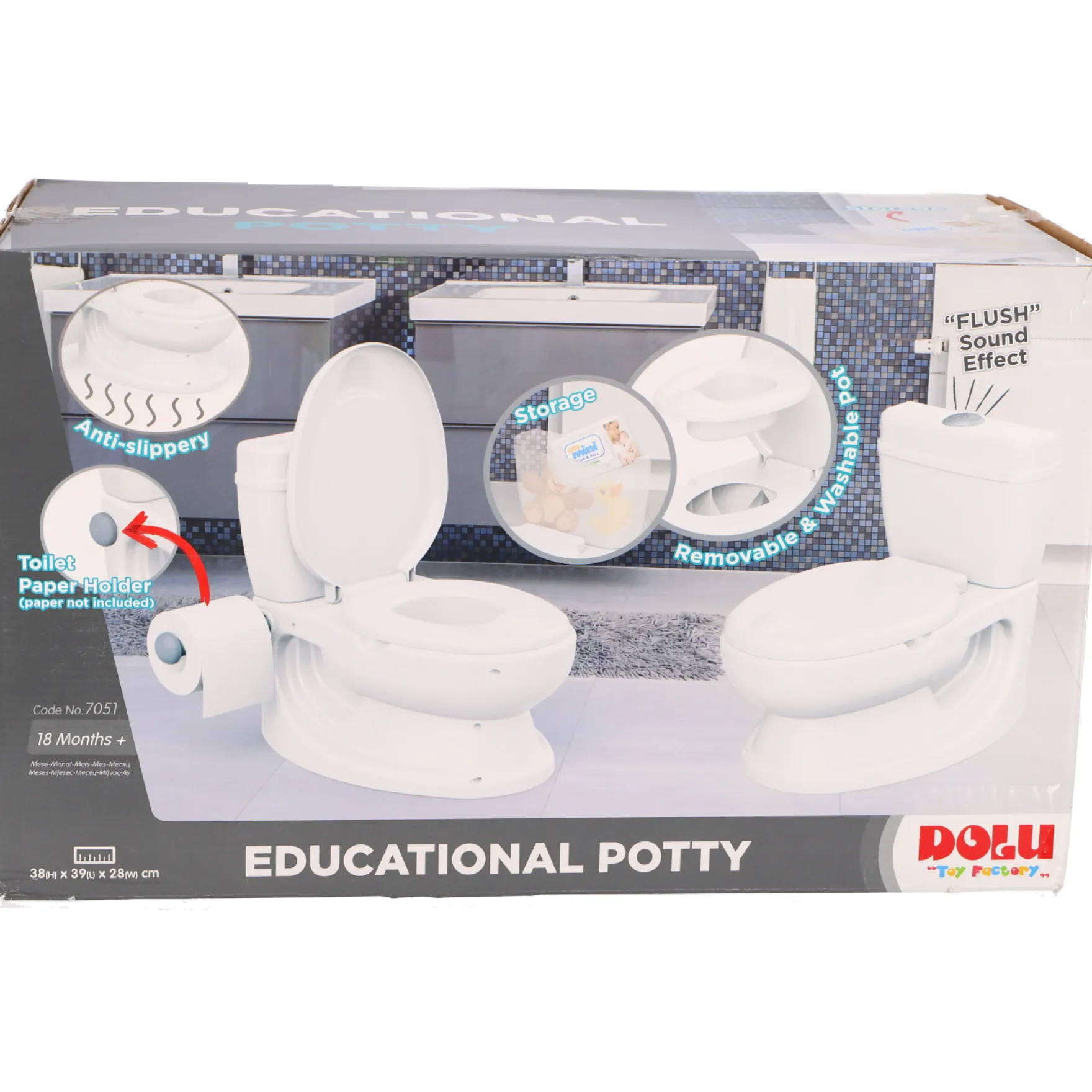 Toilet Educatief Wit