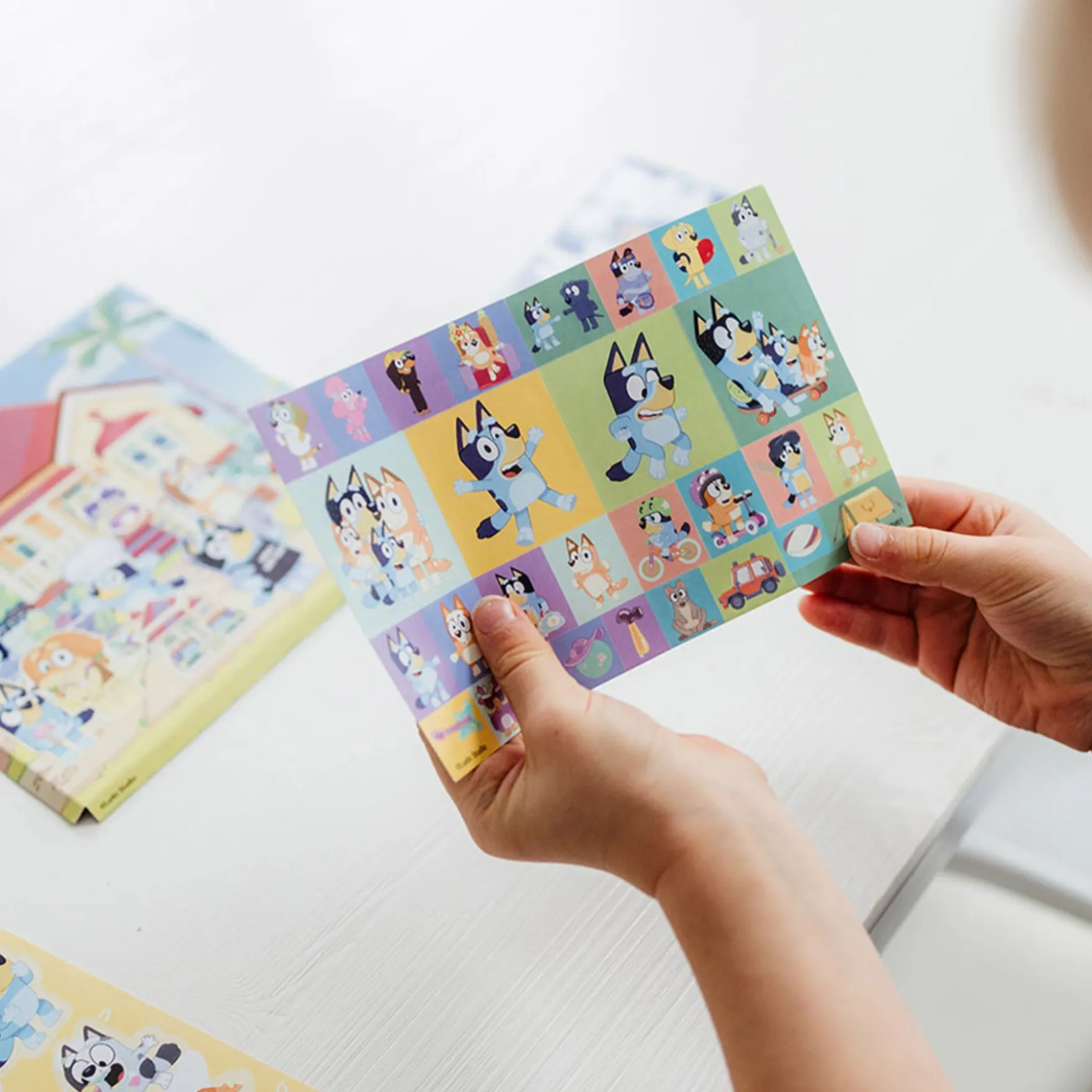 Totum Bluey stickerset