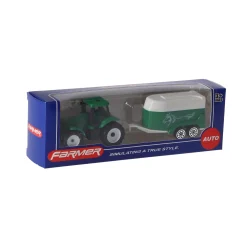 Tractor Met Aanhanger 3 Assorti