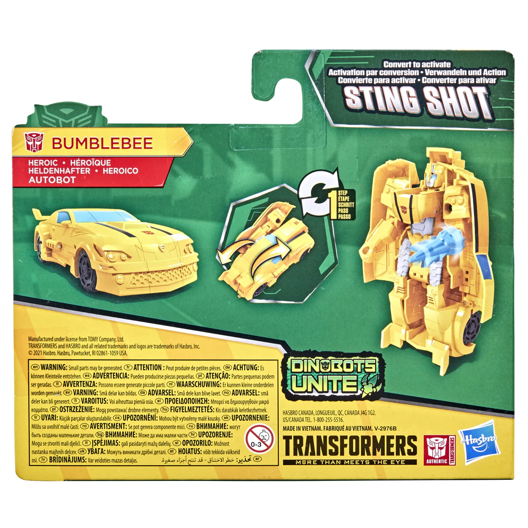 Transformers Bumblebee Cyberverse 1 Step