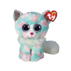 Ty Beanie Boo Pastel Cat Opal 15 cm