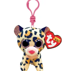 Ty Beanie Boo Sleutelhanger Livvie Leopard