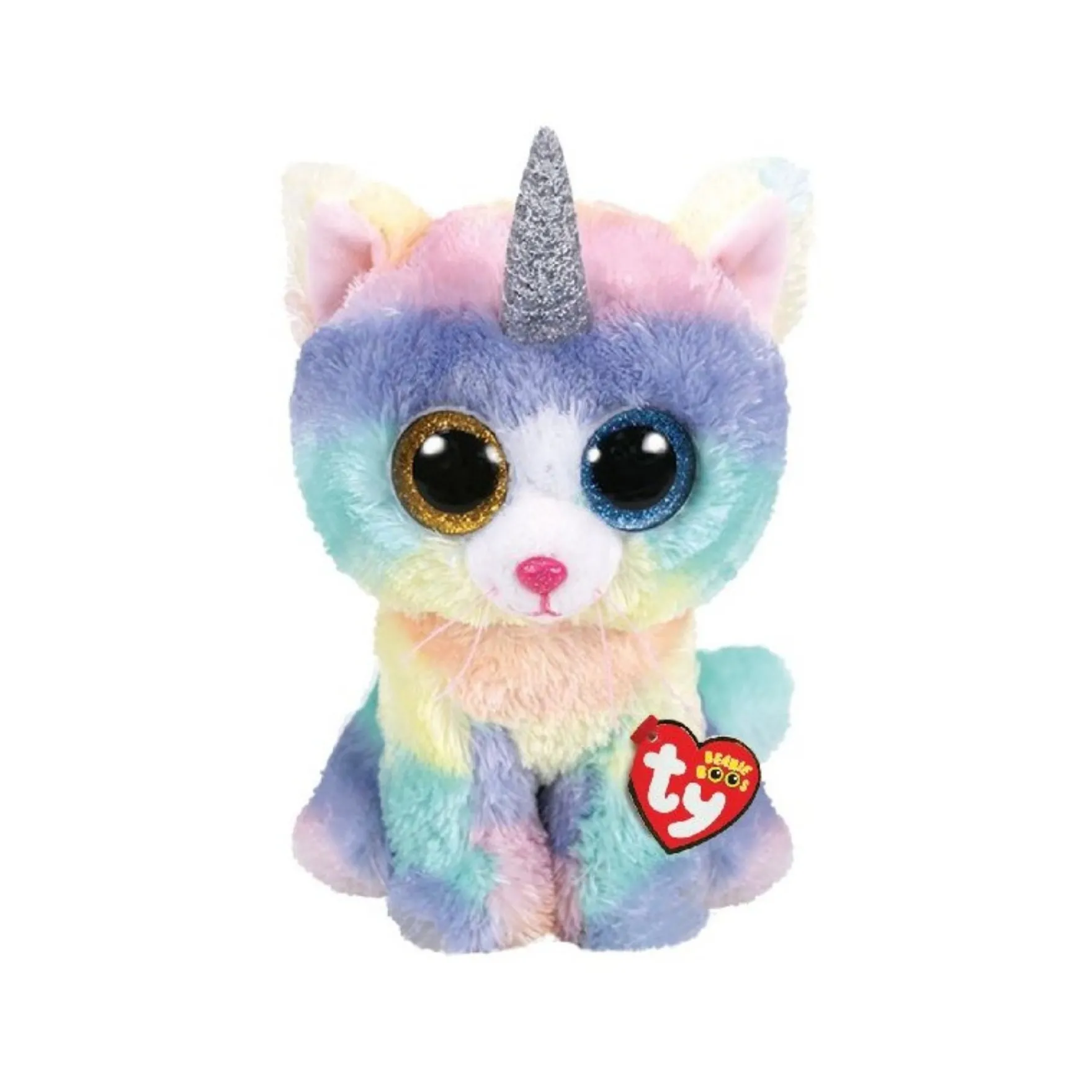 Ty Beanie Heather Cat W/Horn 24 Cm