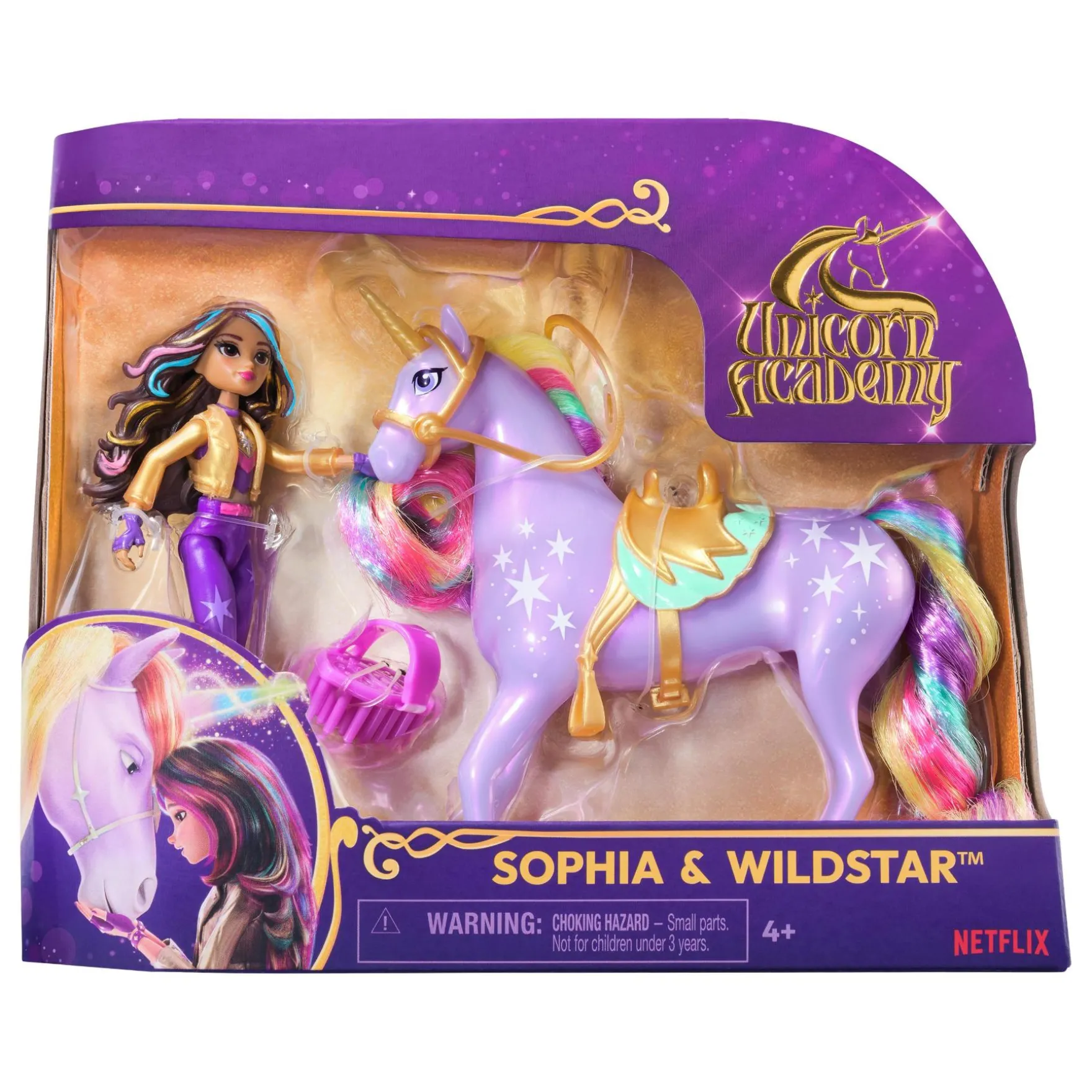 Unicorn Academy Pop Sophia & Unicorn Wildstar 11,5 cm & 12,5 cm