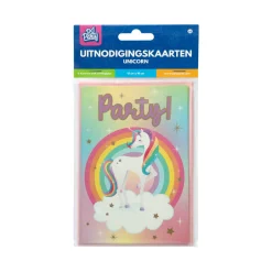 Unicorn Uitnodigingskaarten