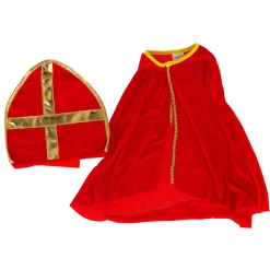 Verkleedset Sinterklaas Cape Met Mijter 1 Maat
